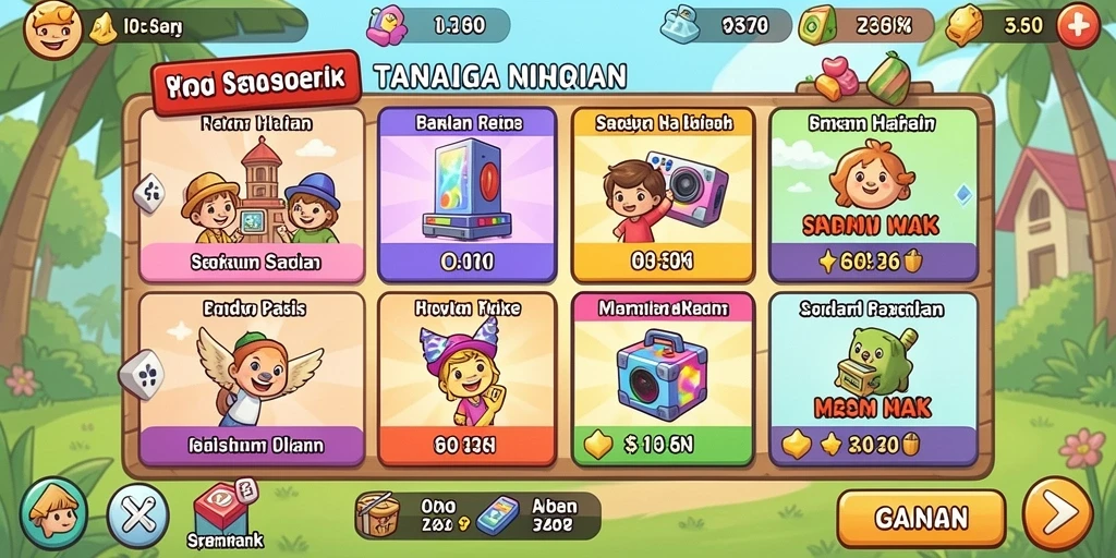 Fitur sosial untuk berbagi pengalaman dengan pemain lain.