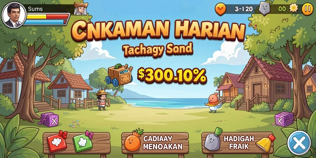 Tantangan yang membuat adrenalin meningkat.