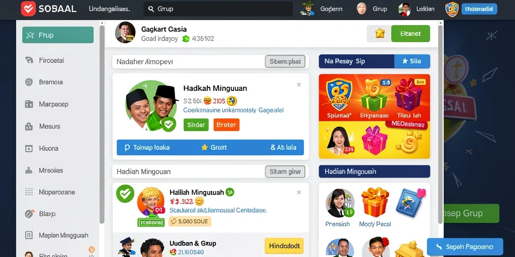 Komunitas aktif dengan banyak acara menarik.