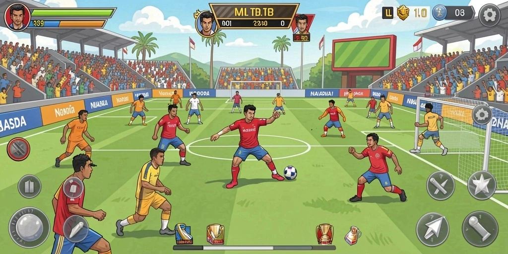 Minigame seru yang menguji keterampilan pemain.