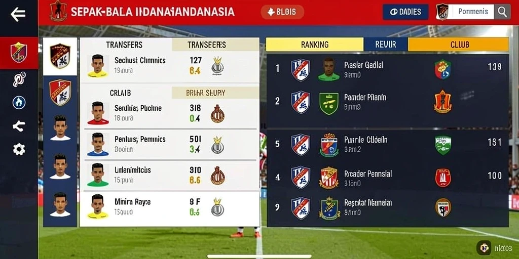 Tangkapan layar leaderboard yang menunjukkan skor tertinggi.